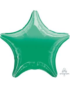 Metallic Green Star - 18 Inch Foil Balloon (3055701AM)