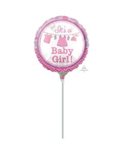 Its A Baby Girl - 22cm Foil Balloon (3193309AM)
