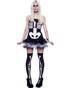 Skeleton Tutu Adult Costume (SM31969L)