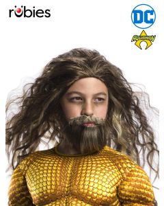Aquaman Beard & Wig Set - Child (RUB34594)