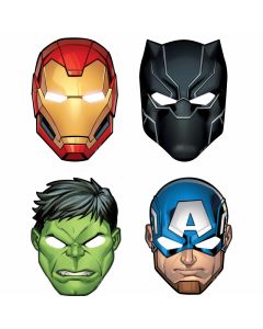 Marvel Avengers Powers Unite - Paper Masks (Pack of 8) (360385AM)