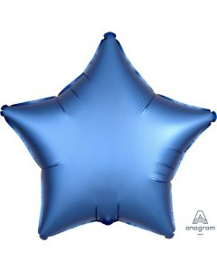 Azure Satin Star - 18 Inch Foil Balloon (3681101AM)