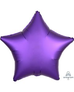 Purple Royal Star - 18 Inch Foil Balloon (3682001AM)
