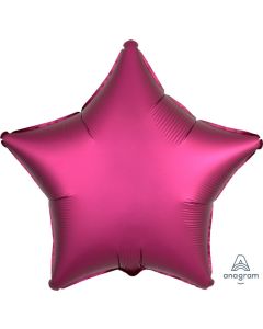 Pomegran Satin Star - 18 Inch Foil Balloon (3682901AM)