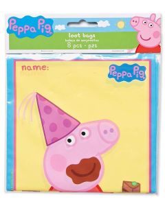 Peppa Pig - Loot Bags (Pack of 8) (370249AM)