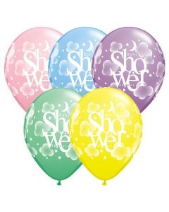 Heavenly Baby Shower - 28cm (11 Inch) Latex Balloon (37141Q)
