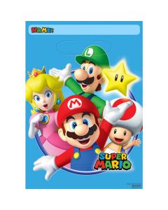 Super Mario Brothers - Loot Bags (Pack of 8) (371554AM)