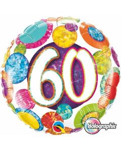 60 Big Dots & Glitz - 18 Inch Foil Balloon (37909Q)