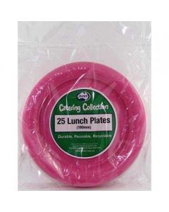 Lunch Plate - Magenta - 180mm Pack 25 (381134A)