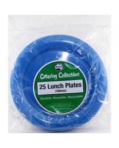 Lunch Plate - Royal Blue - 180mm Pack 25 (381140A)