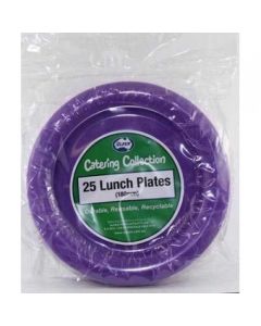 Lunch Plate - Purple - 180mm Pack 25 (381146A)