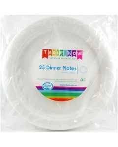 Dinner Plate - White - 230mm Pack 25 (382101A)