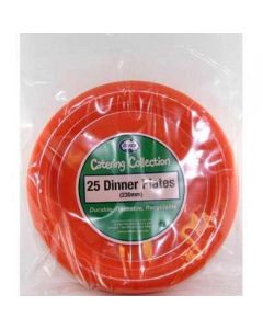 Dinner Plate - Orange - 230mm Pack 25 (382149A)