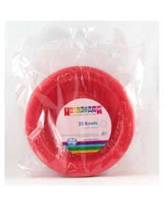 Bowl - Red - 180mm Pack 25 (384116A)