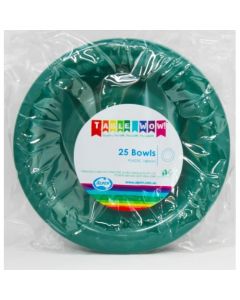 Bowl - Hunter Green - 180mm Pack 25 (384155A)