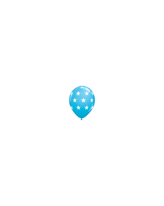 Big Stars Tropical Assorted - 28cm (11 Inch) Latex Balloon (38460Q)