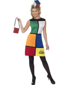 Rubik's Cube Cutie - Adult Costume (SM38791)