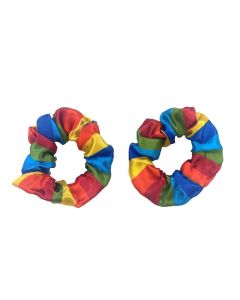 Rainbow Hair Scrunchies (Pack of 2) (3901173.90.56AM)