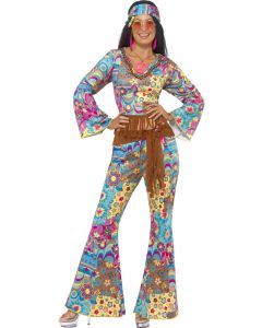 Hippy Flower Power Adult Costume (SM39493)