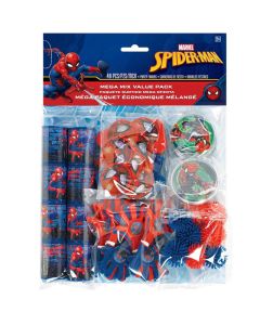 Spider-Man Webbed Wonder - Mega Mix Favours Value Pack (Pack of 48) (398786AM)