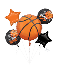Nothin' But Net Slam Basketball Balloon Bouquet (3994701AM)