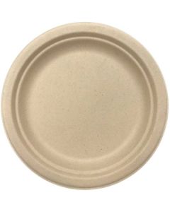 Sugar Cane Dinner Plate 230mm - Natural (400203A)