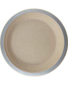 Sugar Cane Dinner Plate 230mm - Silver (400212A)