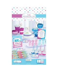 Gender Reveal Girl or Boy? - Buffet Table Decorating Kit (410063AM)