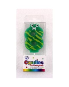 Numeral Eyes Candle - 8 (431248A)