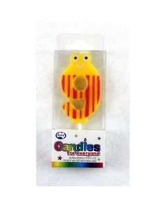 Numeral Eyes Candle - 9 (431249A)