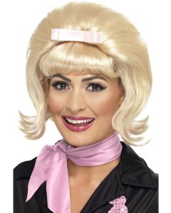 Blonde 1950's Flicked Beehive Wig (SM43229)