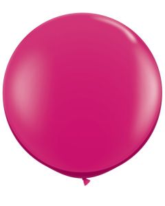Jewel Magenta JT - 3 Foot (3ft) Latex Balloon (43492Q)