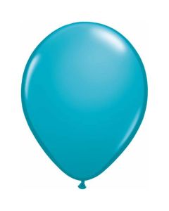 Tropical Teal JT 12cm (5 Inch) Latex Balloon (43605Q)