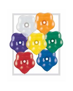 Jewel Assorted - 6 Inch Blossom Latex Balloon (43615Q)