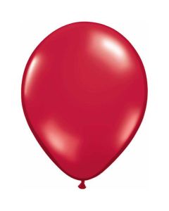 Ruby Red  JT 28cm (11 Inch) Latex Balloon (43792Q) (43792Q)