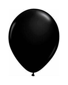 Onyx Black FT - 16 Inch Latex Balloon (43858Q)