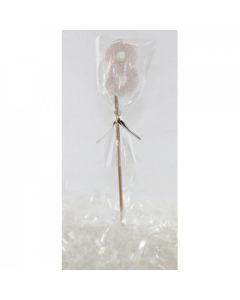 Pearl Glitter Long Stick Candle # 8 (447308A)