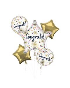 Sparkles Congratulations Balloon Bouquet (4585501AM)