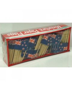 Toothpick Flag - New Zealand Flag - Pack 500 (460436A)