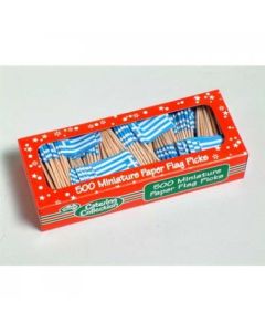 Toothpick Flag - Greece Flag - Pack 500 (460486A)
