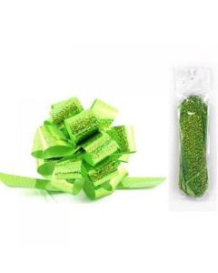 Pull Bow - Lime Holo - 4 Inch # 5 (467103A)