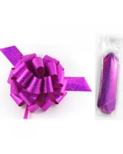 Pull Bow - Fuchsia - 4 Inch # 5 (467109A)