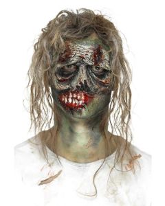 Foam Latex Zombie Green Eye Prosthetic with Adhesive (SM46781)