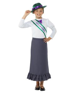 Victorian Suffragette Child Costume (SM49697)
