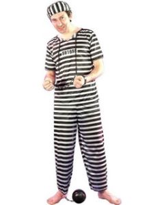 Prisoner - Adult Costume (LU046)