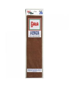 Dark Brown - Gala Crepe Paper (501072A)