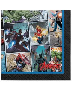 Marvel Avengers Powers Unite - Beverage Napkins (Pack of 16) (502478AM)