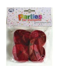 Maroon Crepe Streamers (Pack of 4) - 35mm wide x 13m long x 4 qty (510074A)