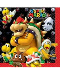 Super Mario Brothers - Luncheon Napkins (Pack of 16) (511554AM)