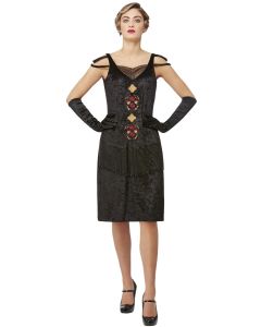 Polly Gray - Large - Adult Costume (1920's Peaky Blinders) (SM51533L)